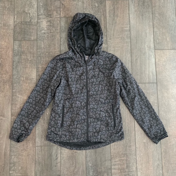 Joe Fresh Jackets & Blazers - Joe Fresh Active Leopard Zip-Up Jacket